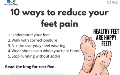10 ways to reduce your feet pain